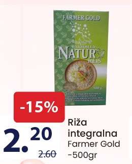 Riža integralna Farmer Gold