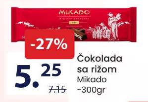 Čokolada sa rižom Mikado