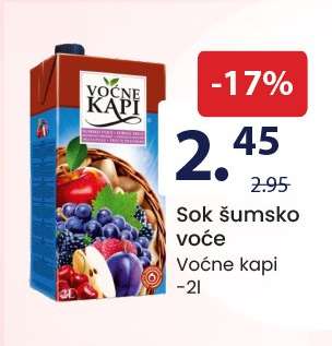 Sok Šumsko voće