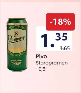 Pivo Staropramen