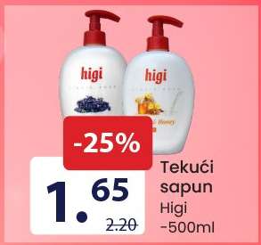 Tekući sapun Higi