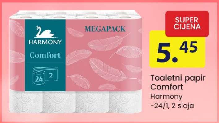 Toaletni papir Comfort