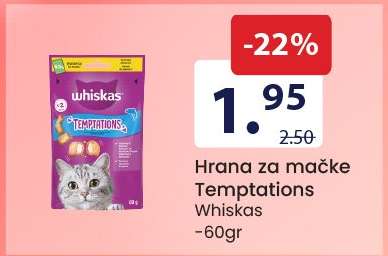 Hrana za mačke Temptations