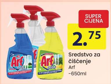 Sredstvo za čišćenje Arf