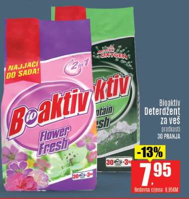 Bioaktiv Deterdžent za veš