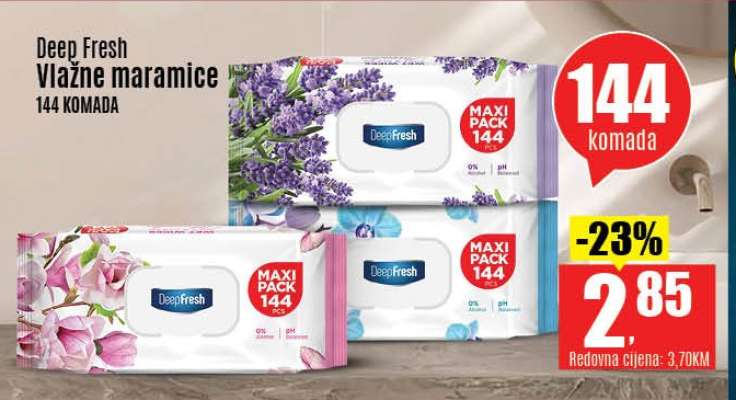 Deep Fresh Vlažne maramice