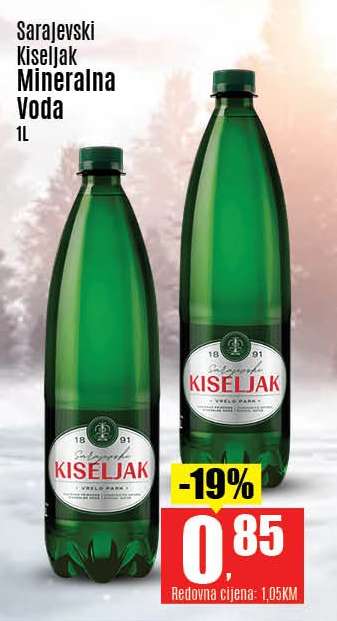 Sarajevski kiseljak Mineralna voda