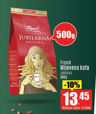 Franck Mljevena Kafa Jubilarna