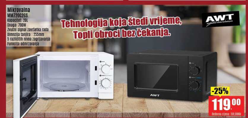 Mikrovalna MN720C20GS