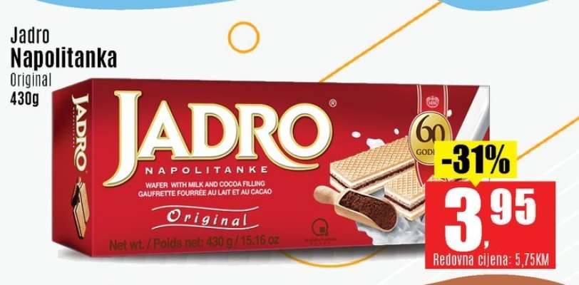 Jadro napolitanka