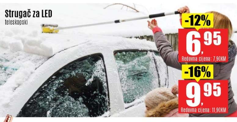 Strugač za LED teleskopski