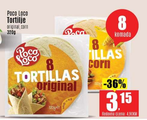 Poco Loco Tortilje