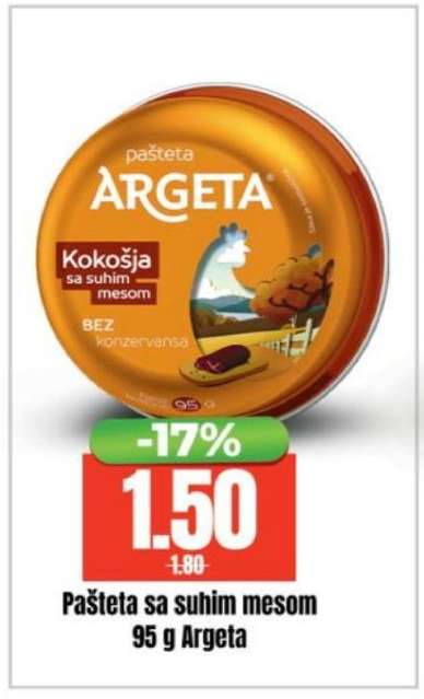 Pašteta sa suhim mesom