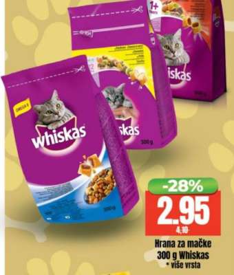 Hrana za mačke 300 g Whiskas