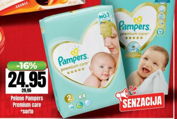 Pelene Pampers Premium care