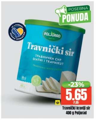 Travnički kravlji sir