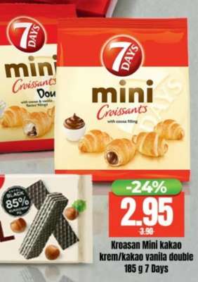 Kroasan Mini kakao krem/kakao vanila double 7 Days