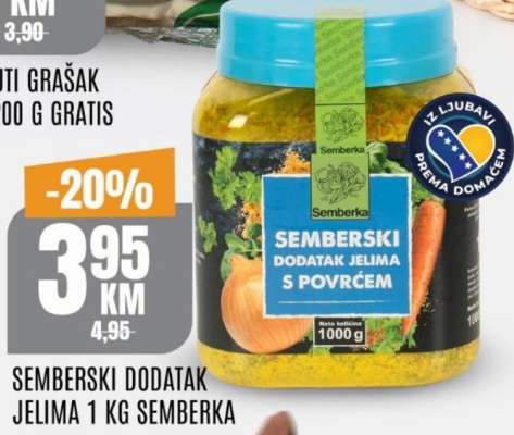 Semberski dodatak jelima 1 kg Semberka