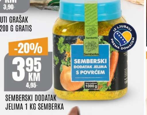 Semberski dodatak jelima 1 kg Semberka