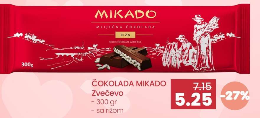 ČOKOLADA MIKADO