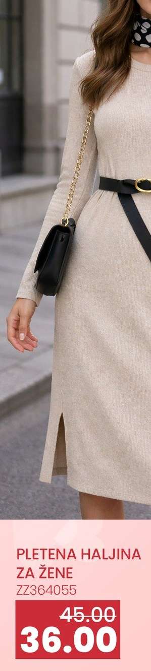 PLETENA HALJINA ZA ŽENE