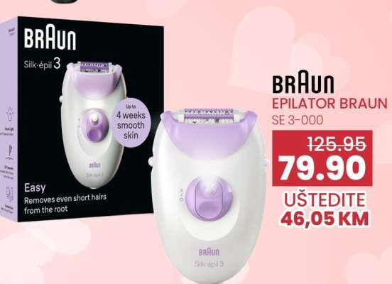 BRAUN EPILATOR BRAUN SE 3-000
