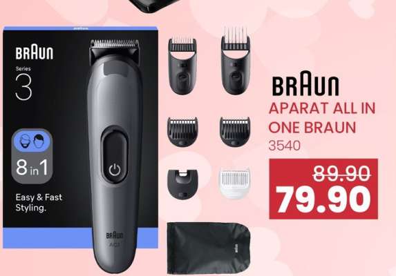 BRAUN APARAT ALL IN ONE BRAUN 3540