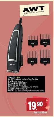 AWT Aparat za šišanje