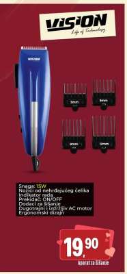 Vision Aparat za šišanje