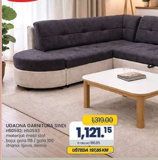 UGAONA GARNITURA SINDI