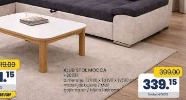 KLUB STOL MOCCA