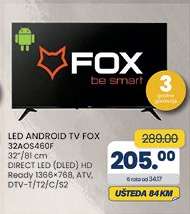 LED ANDROID TV FOX 32AO5460F