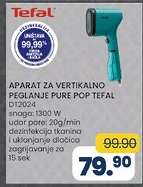 APARAT ZA VERTIKALNO PEGLANJE PURE POP TEFAL