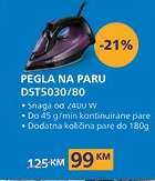 Pegla na paru DST5030/80
