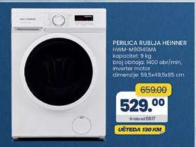 PERILICA RUBLJA HEINNER HWM-M9014SMA