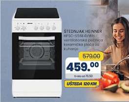 Štednjak HEINNER HFSC-S5964E4VWH
