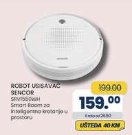ROBOT USISAVAC SENCOR SRV1550WH