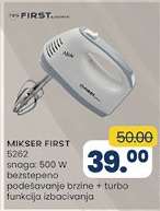 MIKSER FIRST