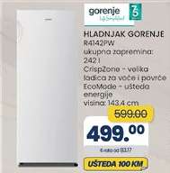 HLADNJAK GORENJE R4142PW