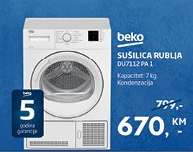 beko SUŠILICA RUBLJA DU7112 PA 1