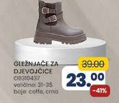 Gležnjače za djevojčice