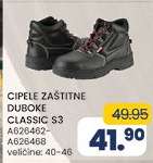 CIPELE ZAŠTITNE DUBOKE CLASSIC S3