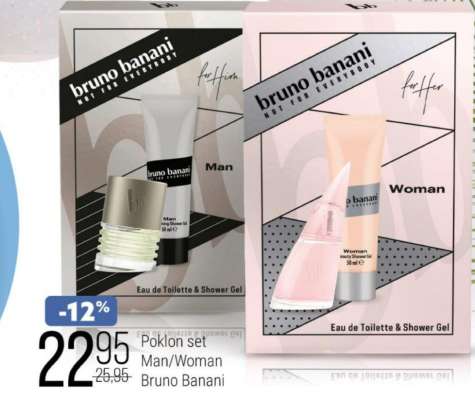 Poklon set Man/Woman Bruno Banani