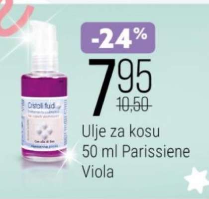 Ulje za kosu 50 ml Parissiene Viola