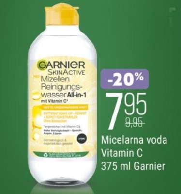 Micelarna voda Vitamin C