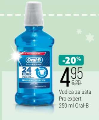 Vodica za usta Pro expert 250 ml Oral-B