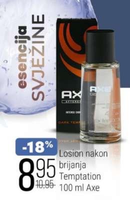 Losion nakon brijanja Temptation 100 ml Axe