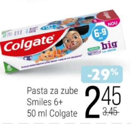 Pasta za zube Smiles 6+ 50 ml Colgate