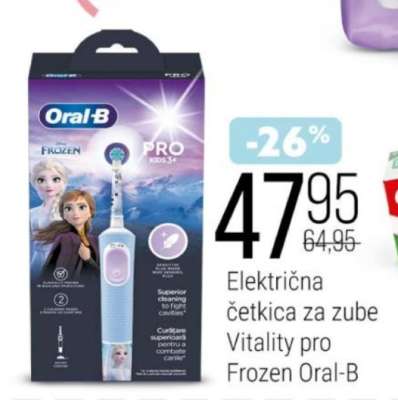 Električna četkica za zube Vitality pro Frozen Oral-B