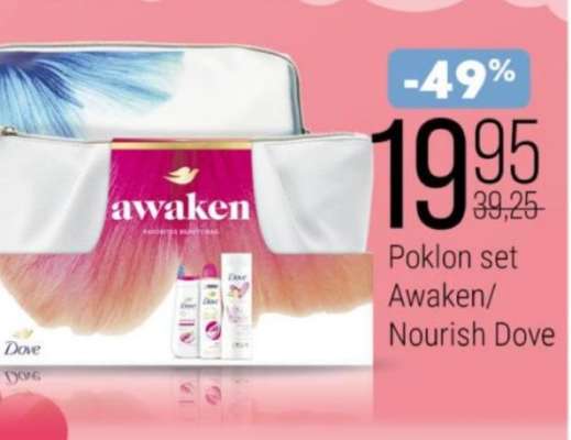 Poklon set Awaken/Nourish Dove
